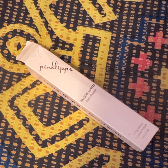 NWT pinklipps Major Matte Face Primer Long Wear Matte Finish - 1 oz. - Picture 2 of 6